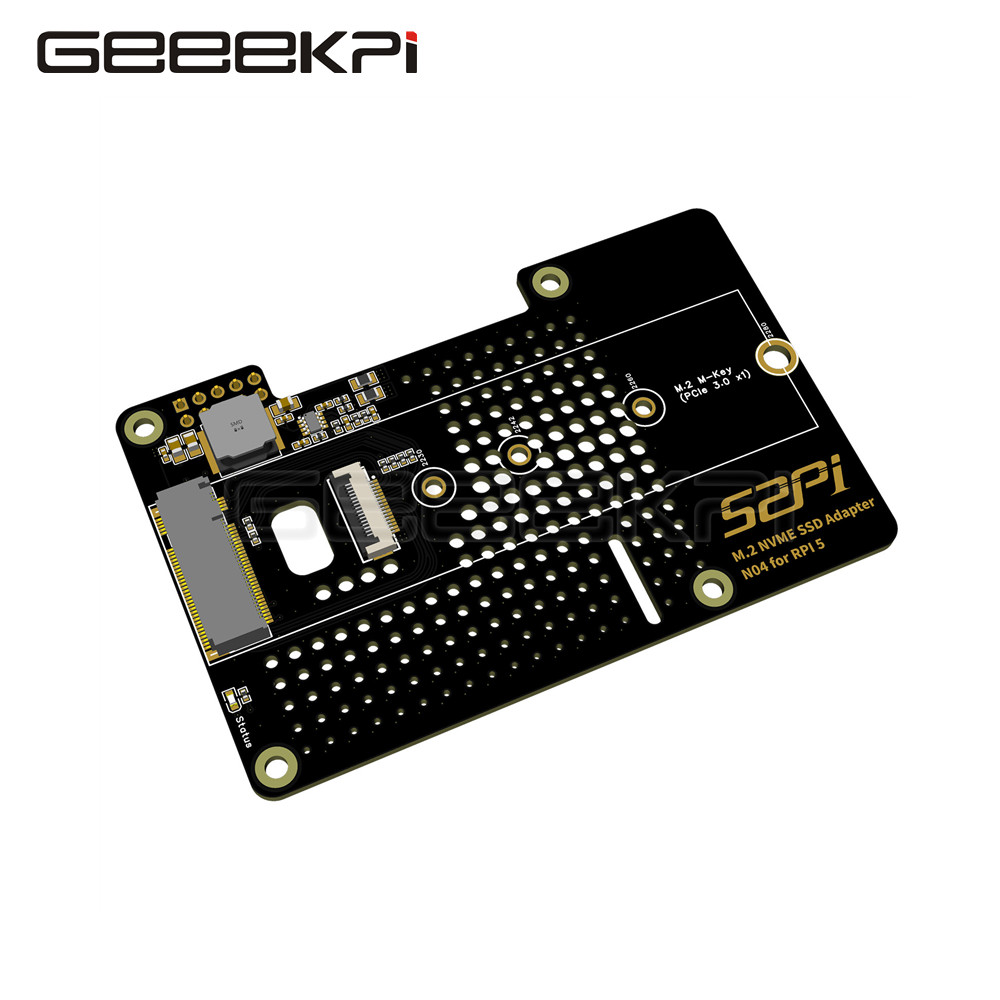 Pi Cooler - Geeekpi Raspberry Pi 5 N04 M.2