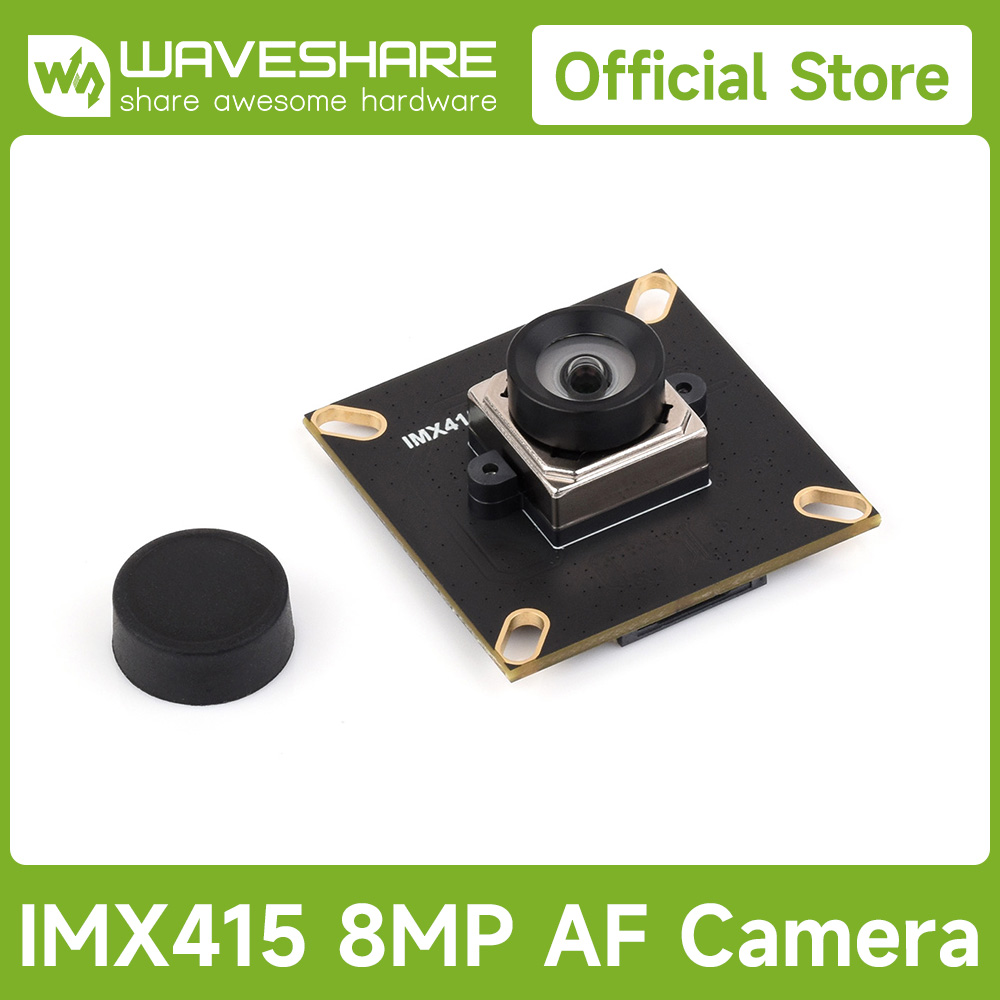 Pi Zero - โมดูลกล้อง Waveshare IMX415 8MP MIPI, โฟกัสอัตโนมัติ,