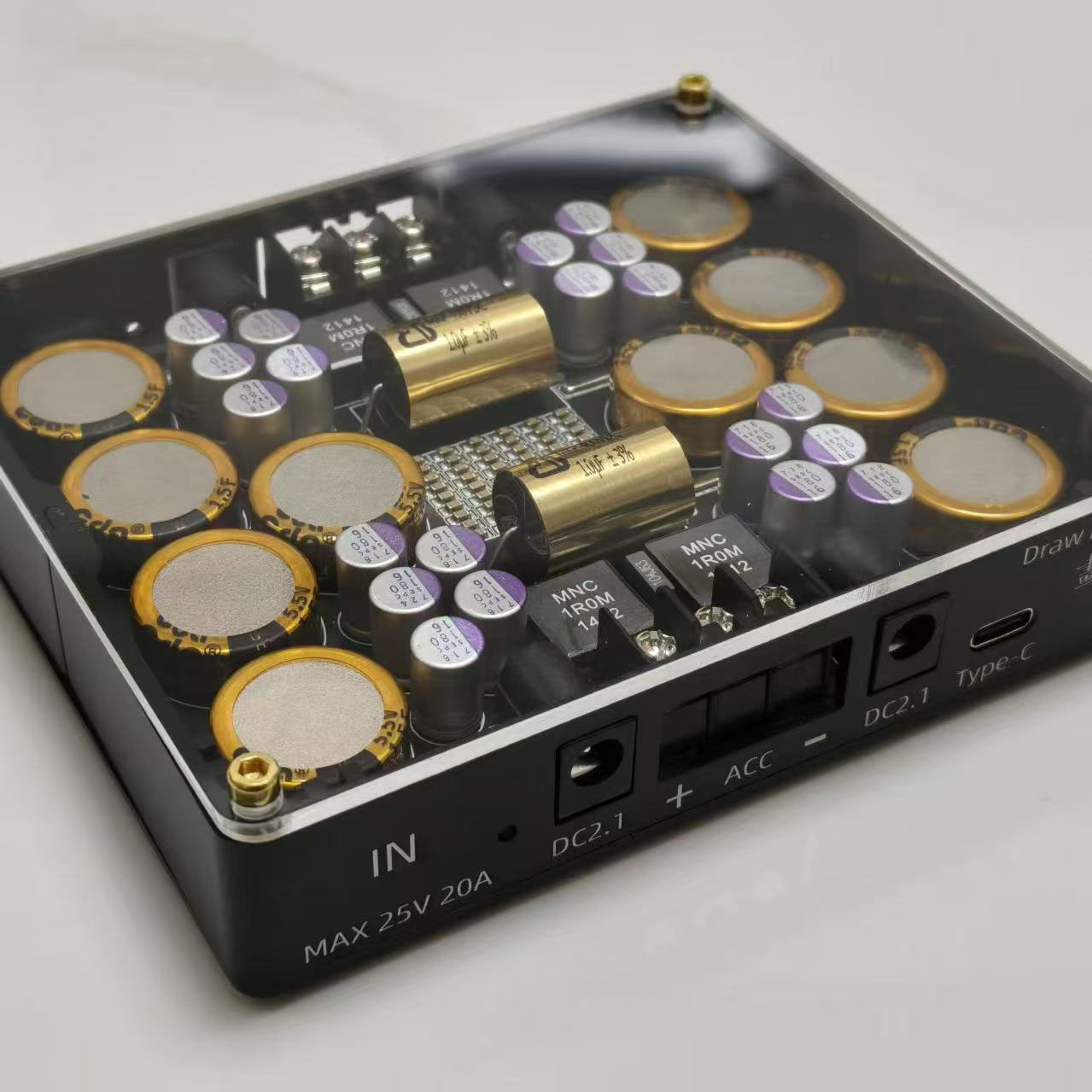 Pi Power Supply - Dragon Paint V2 เครื่องปรับปรุงคุณภาพเสียง HiFi พร้อมระบบกรองไฟฟ้ากระแสตรงสำหรับแอมพลิฟายเออร์