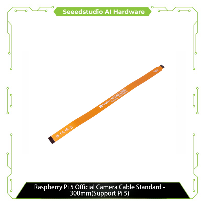 Pi Camera Cable - สายอะแดปเตอร์กล้อง Raspberry Pi 5 รุ่นมาตรฐาน 300