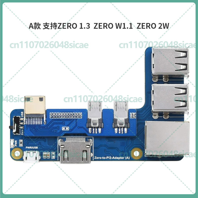 Pi Zero - สำหรับบอร์ดขยายอินเทอร์เฟซ USB อีเธอร์เน็ต Raspberry Pi Zero
