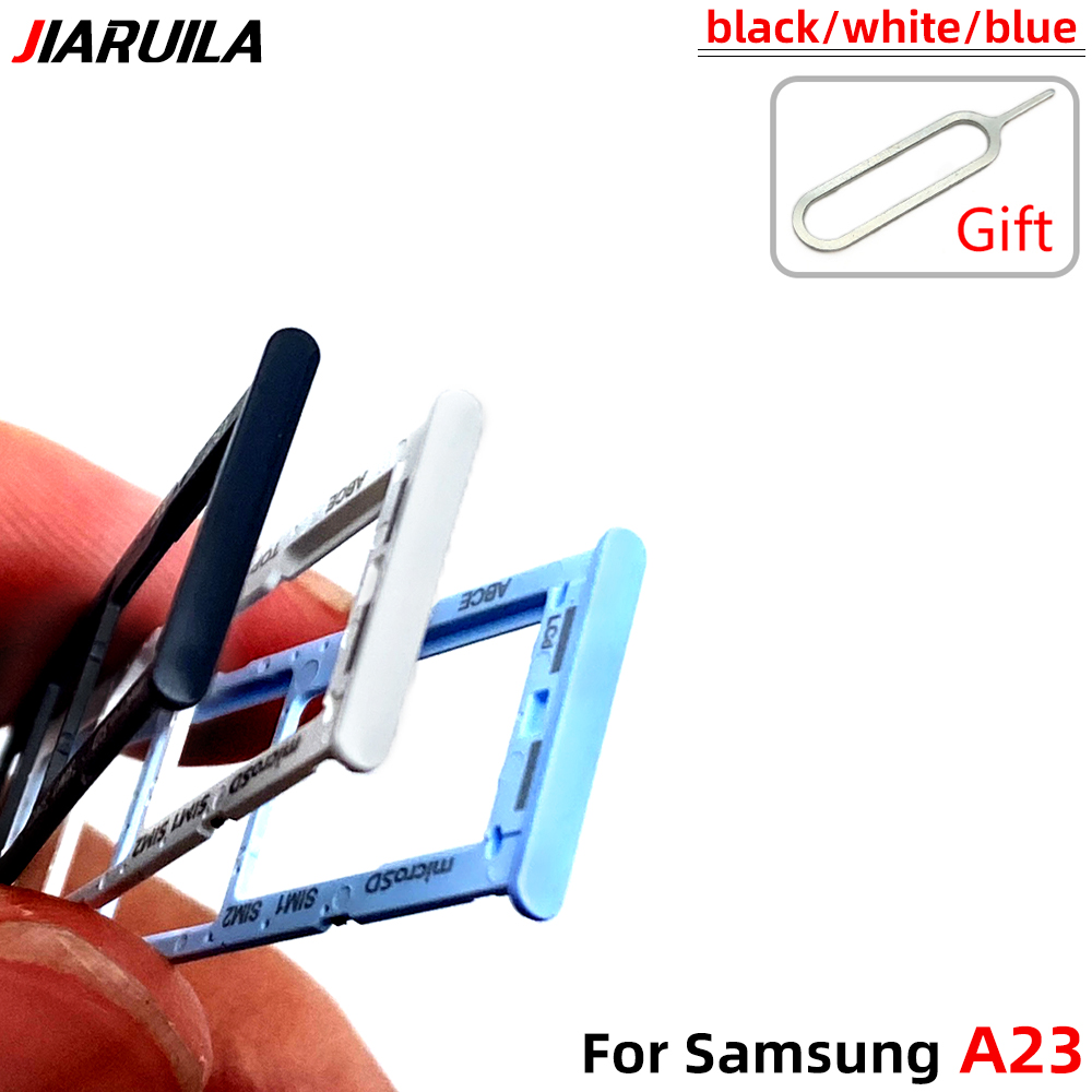 Micro Sd Card - ถาดซิมการ์ดอะแดปเตอร์สําหรับ Samsung A23 โทรศัพท์ชิปซิมการ์ด Micro SD