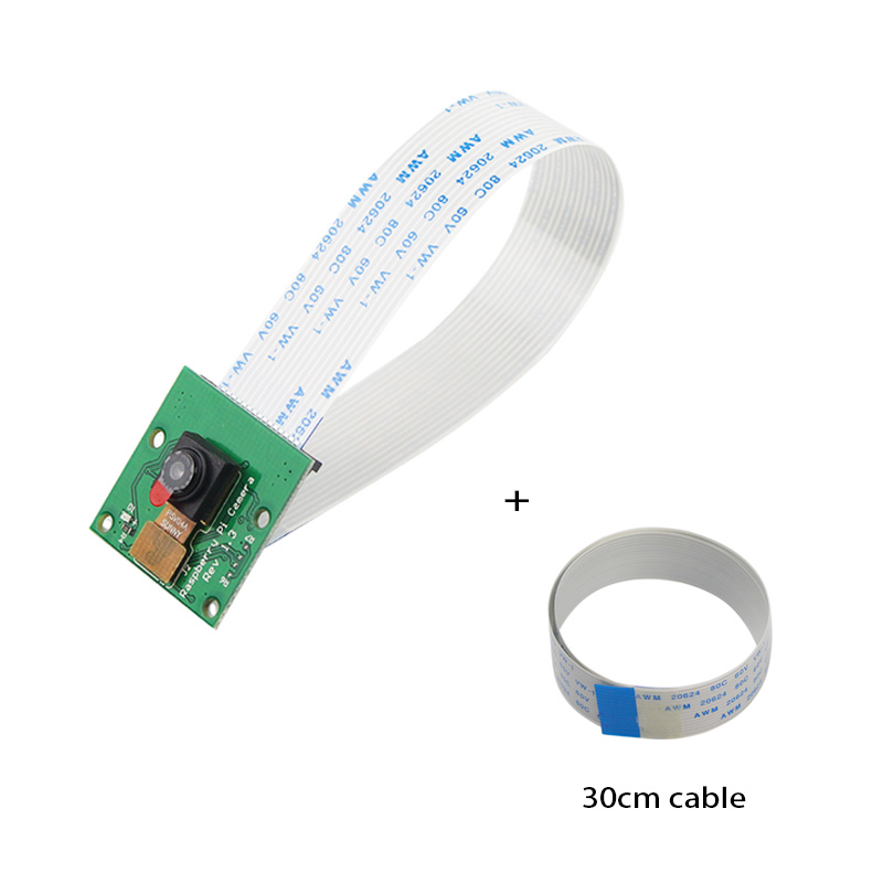Pi Camera Cable - Raspberry Pi 4รุ่น B โมดูลกล้อง30ซม.เว็บแคม1080P Mini