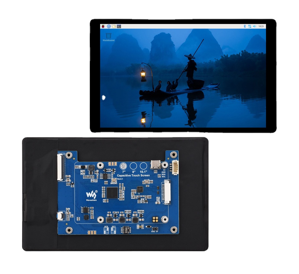 Pi Display - จอแสดงผลแบบสัมผัสขนาด 7 นิ้ว DSI LCD (E)