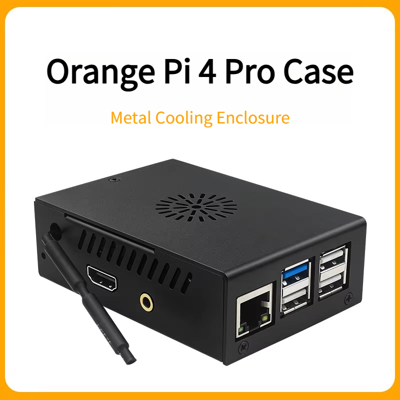 เคสโลหะอะลูมิเนียมสำหรับ Orang - Pi 4 Case บทวิจารณ์และราคา