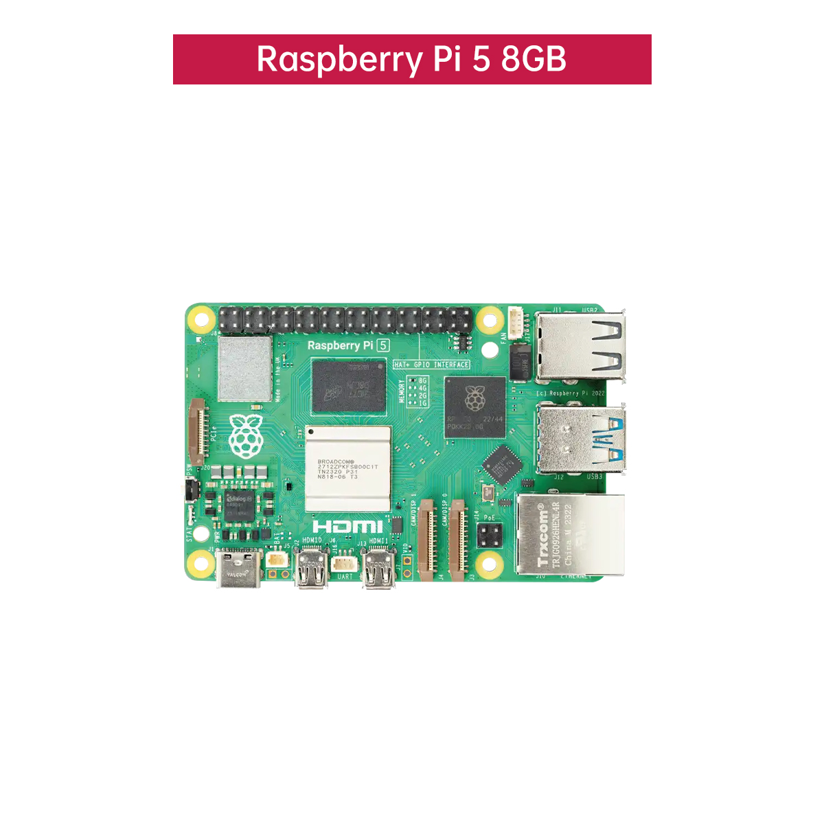 ชุดพัฒนา Raspberry Pi 5 4G/8G  - Raspberry Pi 5 บทวิจารณ์และราคา