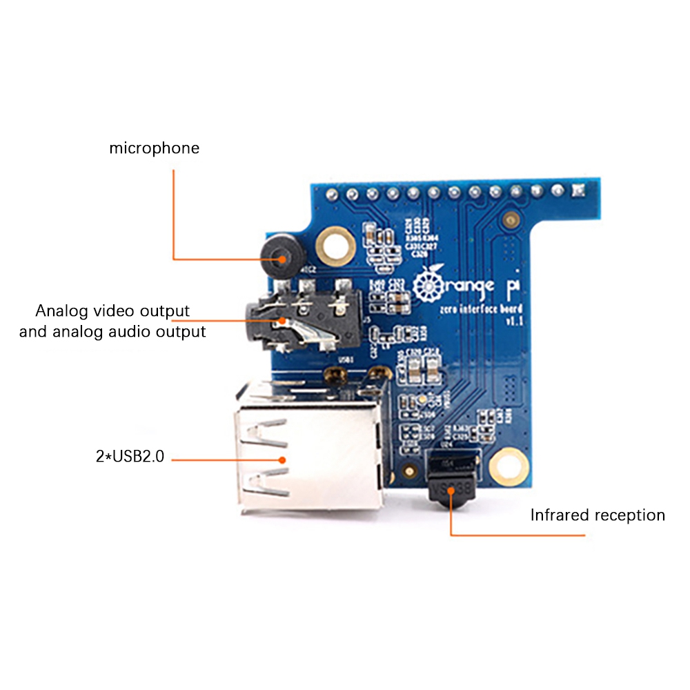 AY14 - โมดูลบอร์ดอะแดปเตอร์ขยา - Pi Zero บทวิจารณ์และราคา