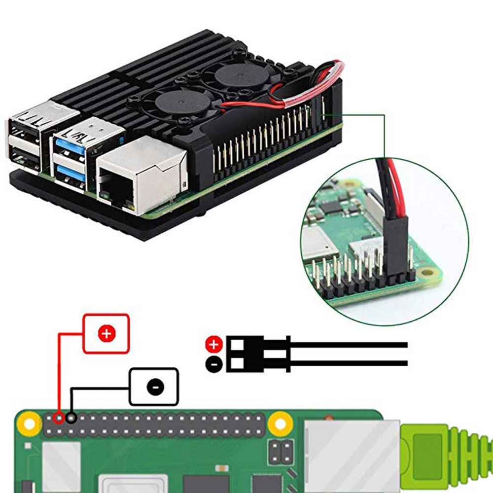 สำหรับราสเบอร์รี่พาย 4 รุ่น B  - Pi 4 Case บทวิจารณ์และราคา