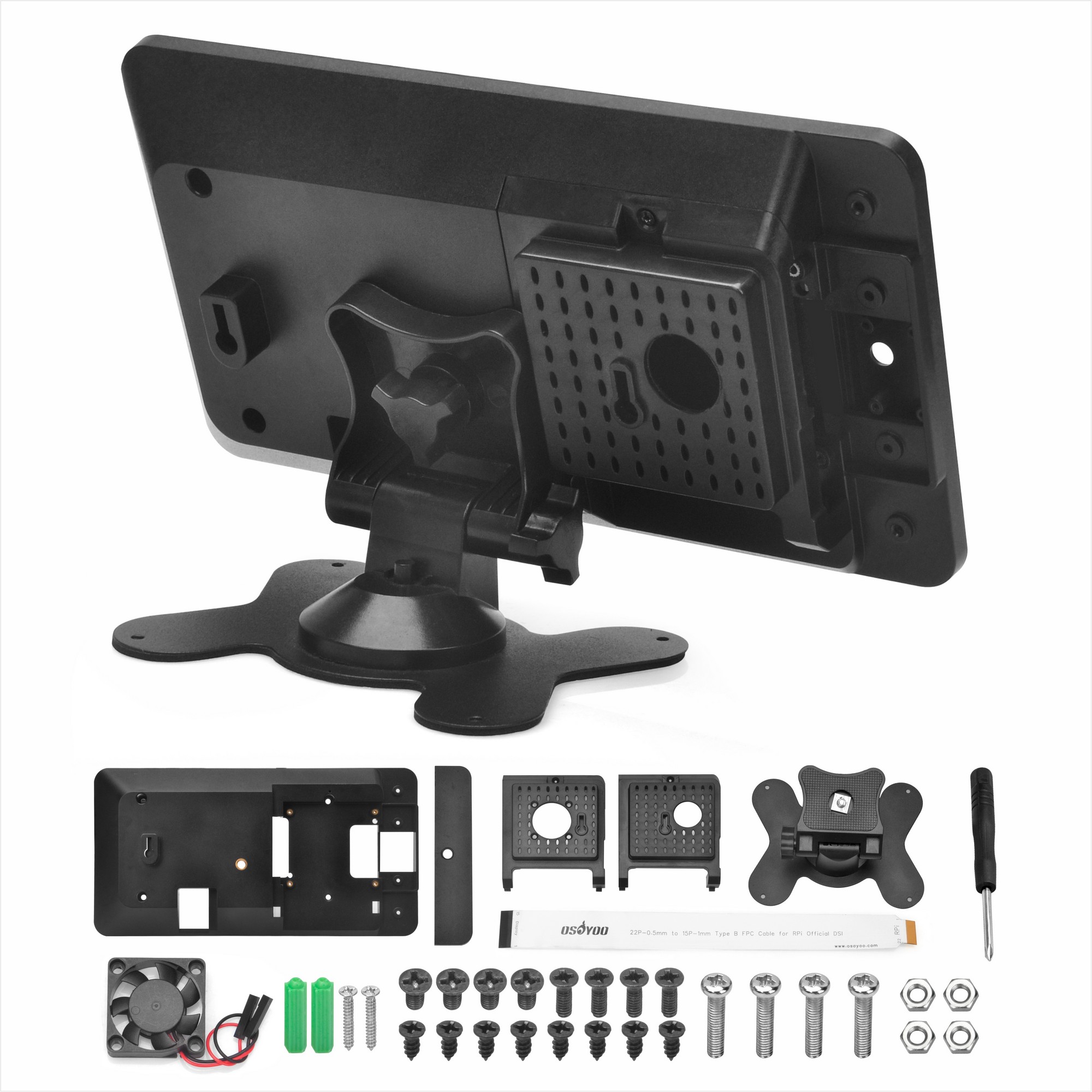 เคส OSOYOO PiStudio สำหรับ Ras - Pi 4 Case บทวิจารณ์และราคา