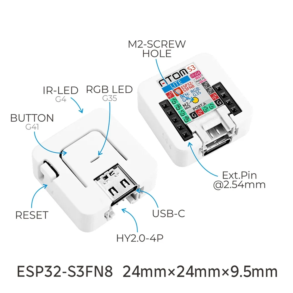 M5Stack AtomS3-Lite บอร์ดพัฒนา - Arduino Kit บทวิจารณ์และราคา