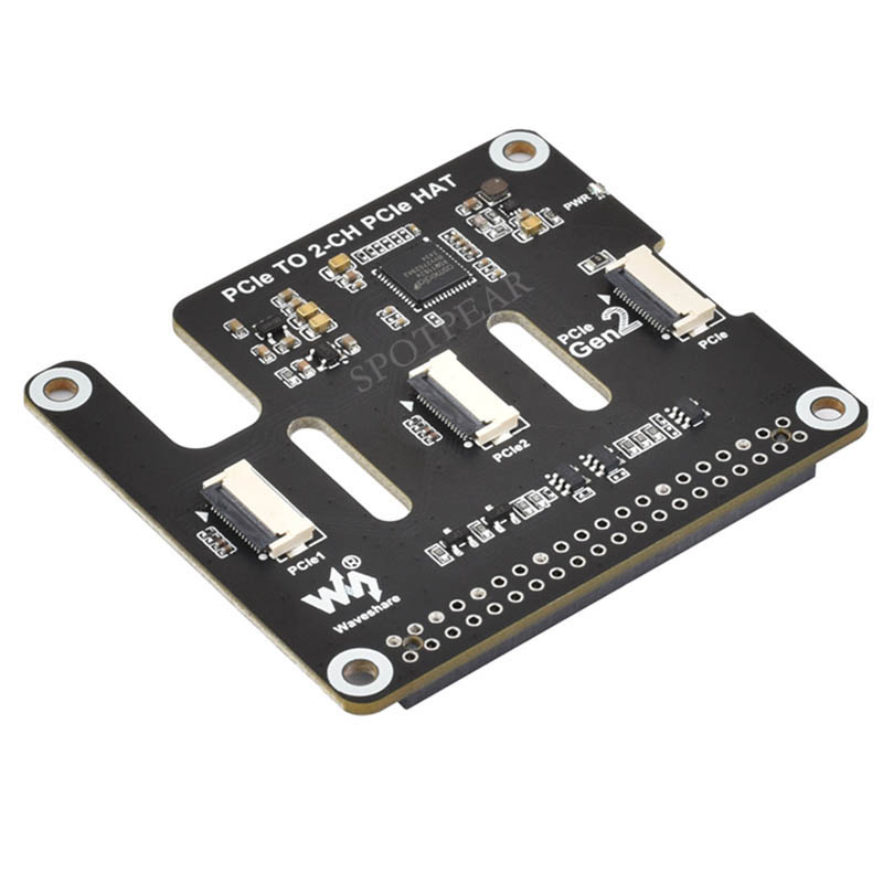 Raspberry Pi 5 PCIe ถึง 2-CH P - Pi 5 Case บทวิจารณ์และราคา