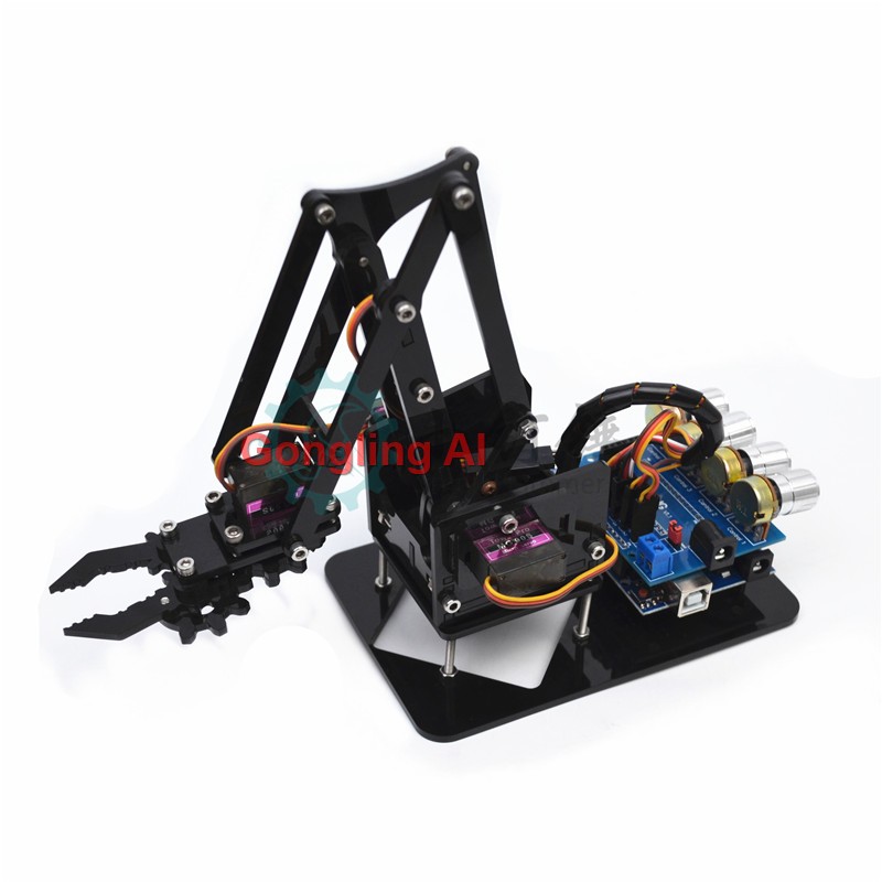 แขนหุ่นยนต์ STEM 4 DOF พร้อมเซ - Arduino Kit บทวิจารณ์และราคา