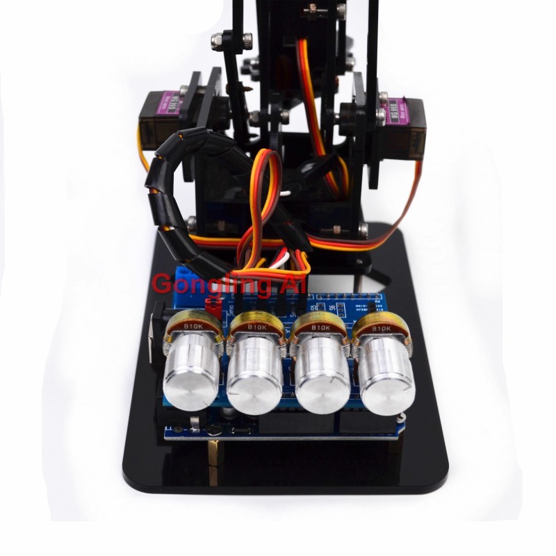 แขนหุ่นยนต์ STEM 4 DOF พร้อมเซ - Arduino Kit บทวิจารณ์และราคา