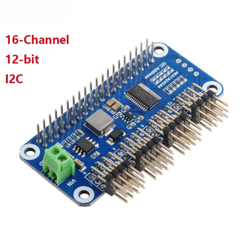 16 ช่อง PWM เซอร์โวมอเตอร์ไดร์ - Pi Zero บทวิจารณ์และราคา