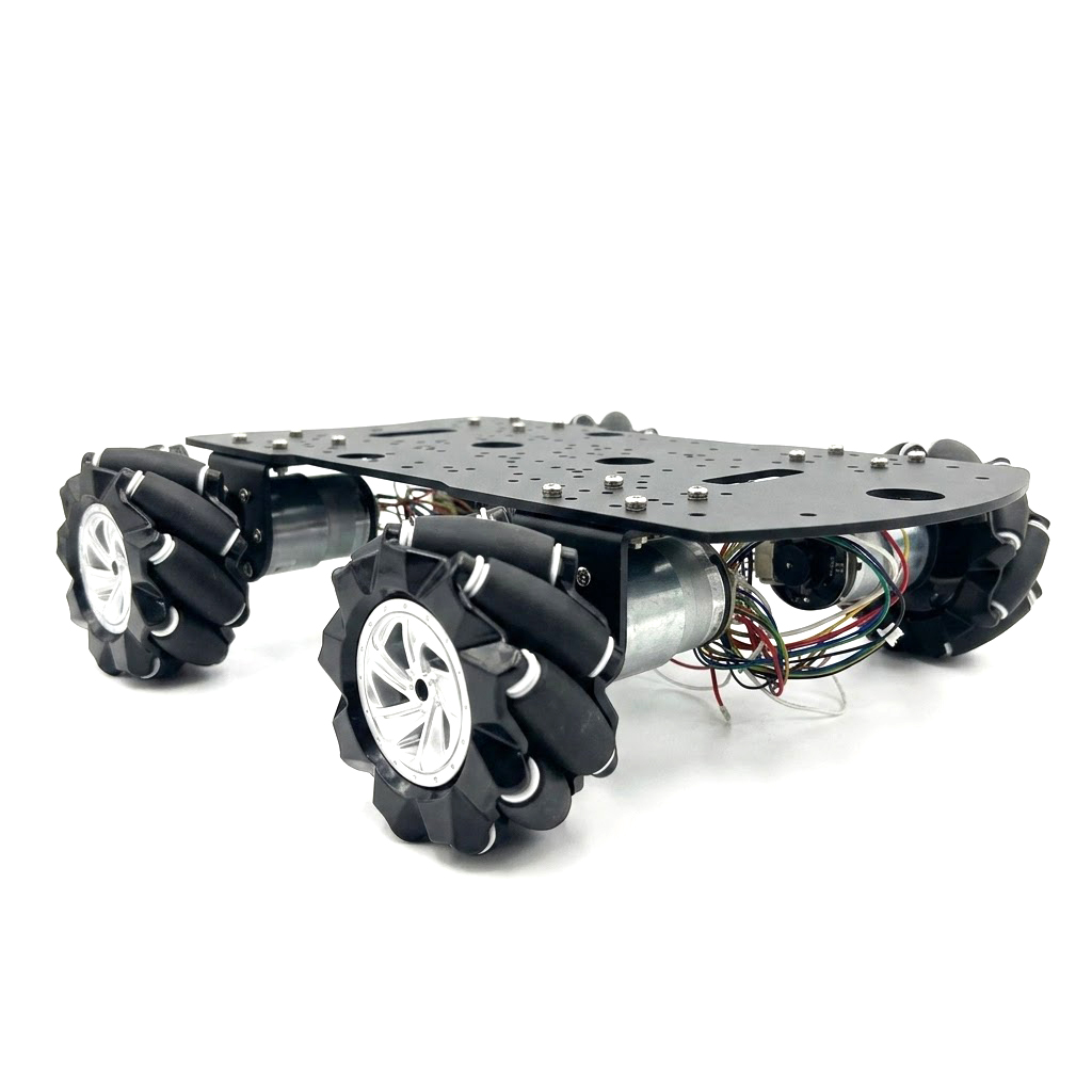 แชสซีรถหุ่นยนต์ล้อเมคานัม 4WD  - Raspberry Pi Kit บทวิจารณ์และราคา