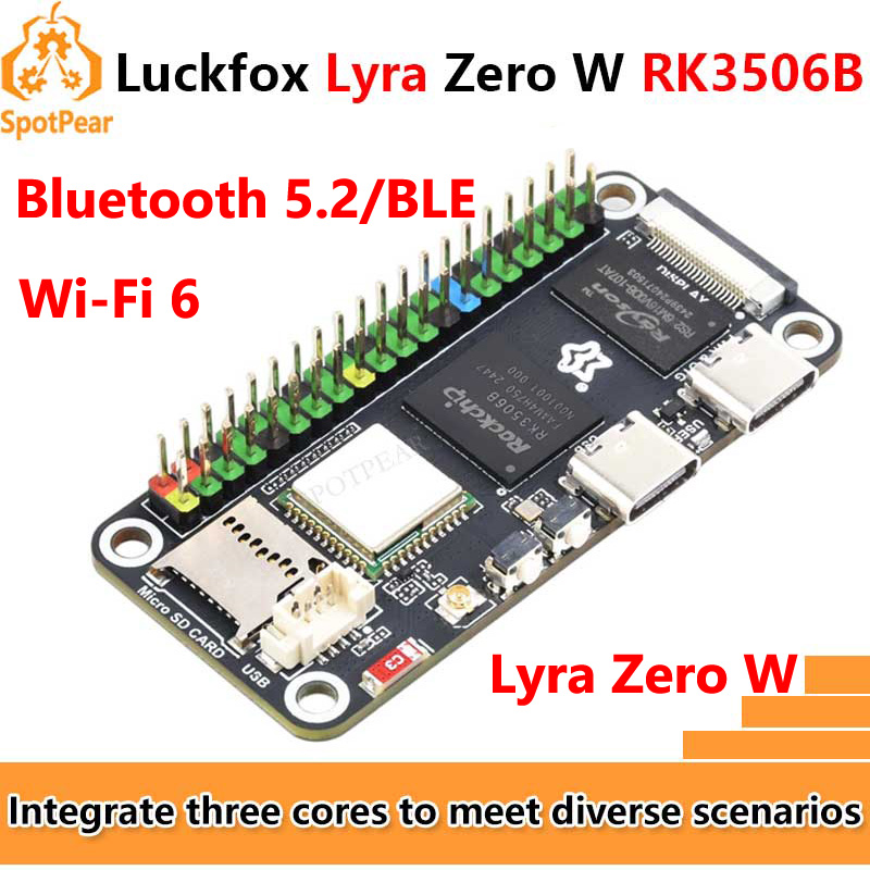 Luckfox Lyra Zero W RK3506B Ro - Pi Zero บทวิจารณ์และราคา