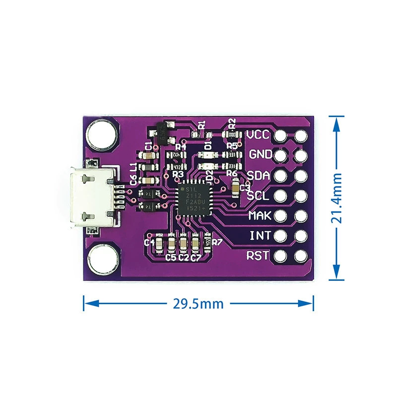 CP2112 บอร์ดดีบัก USB ไปยัง SM - Arduino Kit บทวิจารณ์และราคา