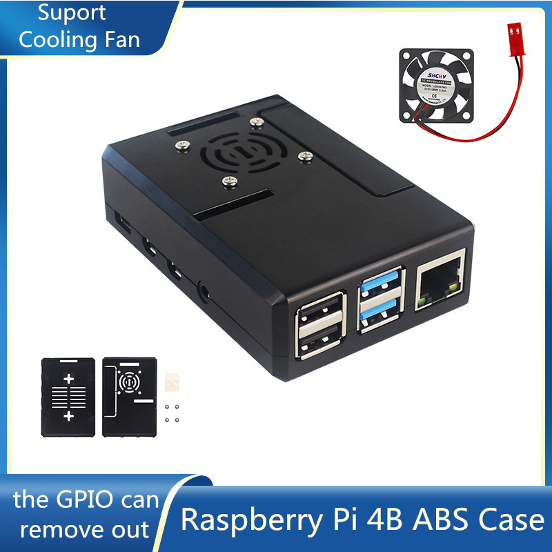 เคสพลาสติก ABS สีดำสำหรับ Rasp - Pi Power Supply บทวิจารณ์และราคา