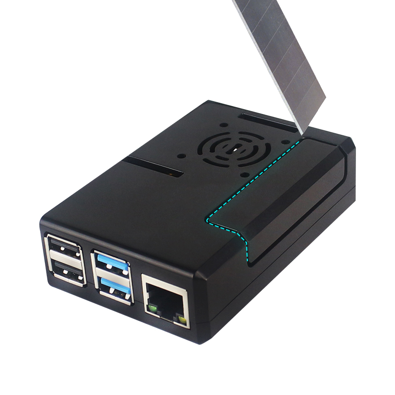 เคสพลาสติก ABS สีดำสำหรับ Rasp - Pi Power Supply บทวิจารณ์และราคา