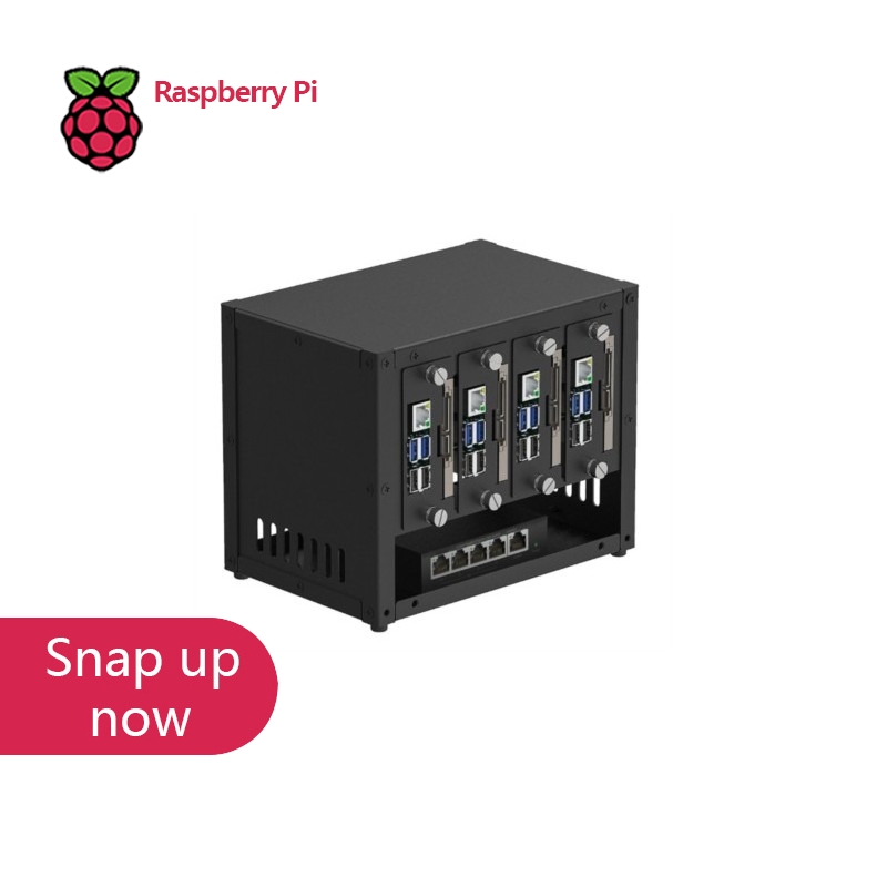 กล่องใส่ Raspberry Pi Cluster  - Pi 4 Case บทวิจารณ์และราคา