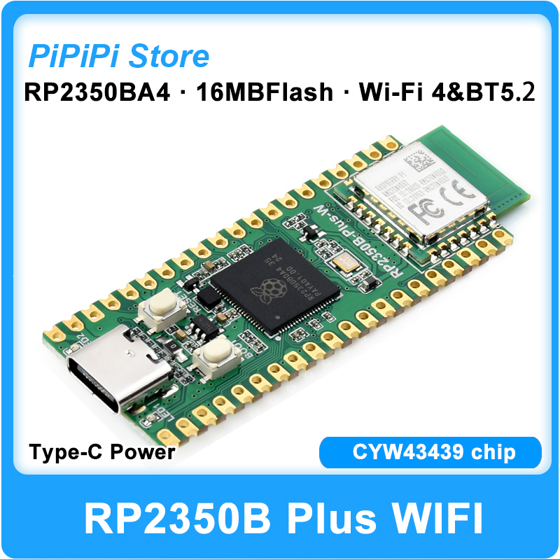 RP2350B Plus W บอร์ดพัฒนาพร้อม - Raspberry Pi บทวิจารณ์และราคา