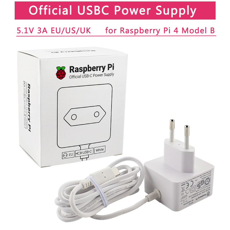 อย่างเป็นทางการ Raspberry Pi 4 - Pi Power Supply บทวิจารณ์และราคา